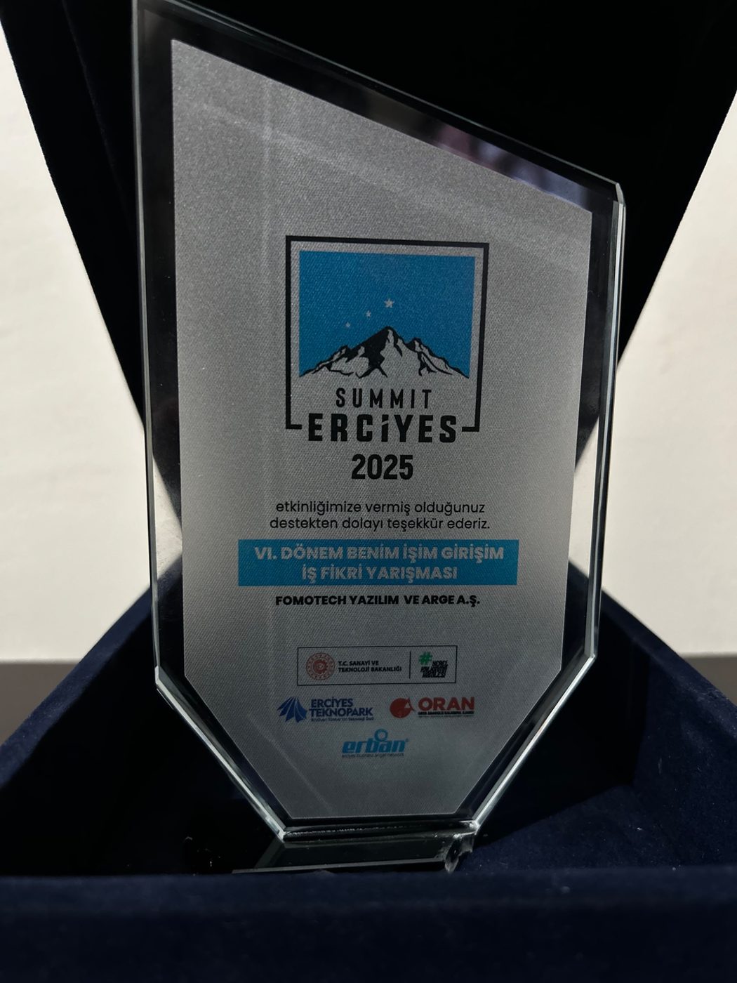 Summit Erciyes award